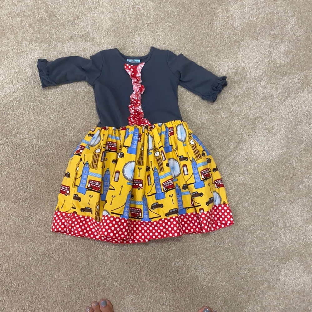 Sweet petunia dress